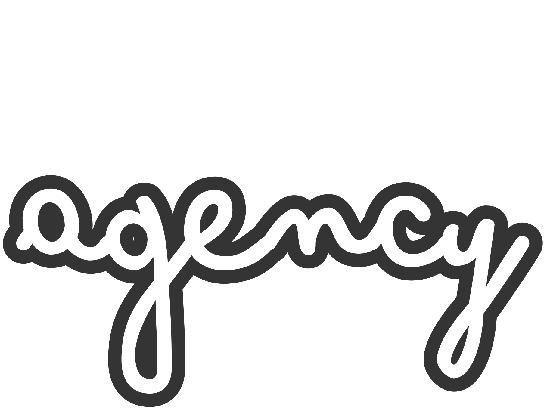 MB Agency Logo White Background