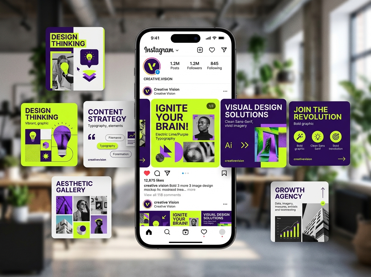 Instagram Carousel Multi-slide